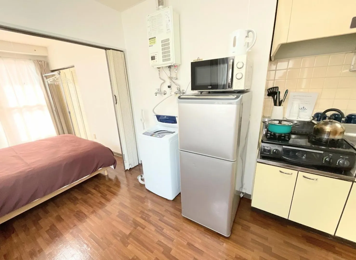 Ferienwohnung ローヤルハイツ菊水駅 Sapporo Apartment